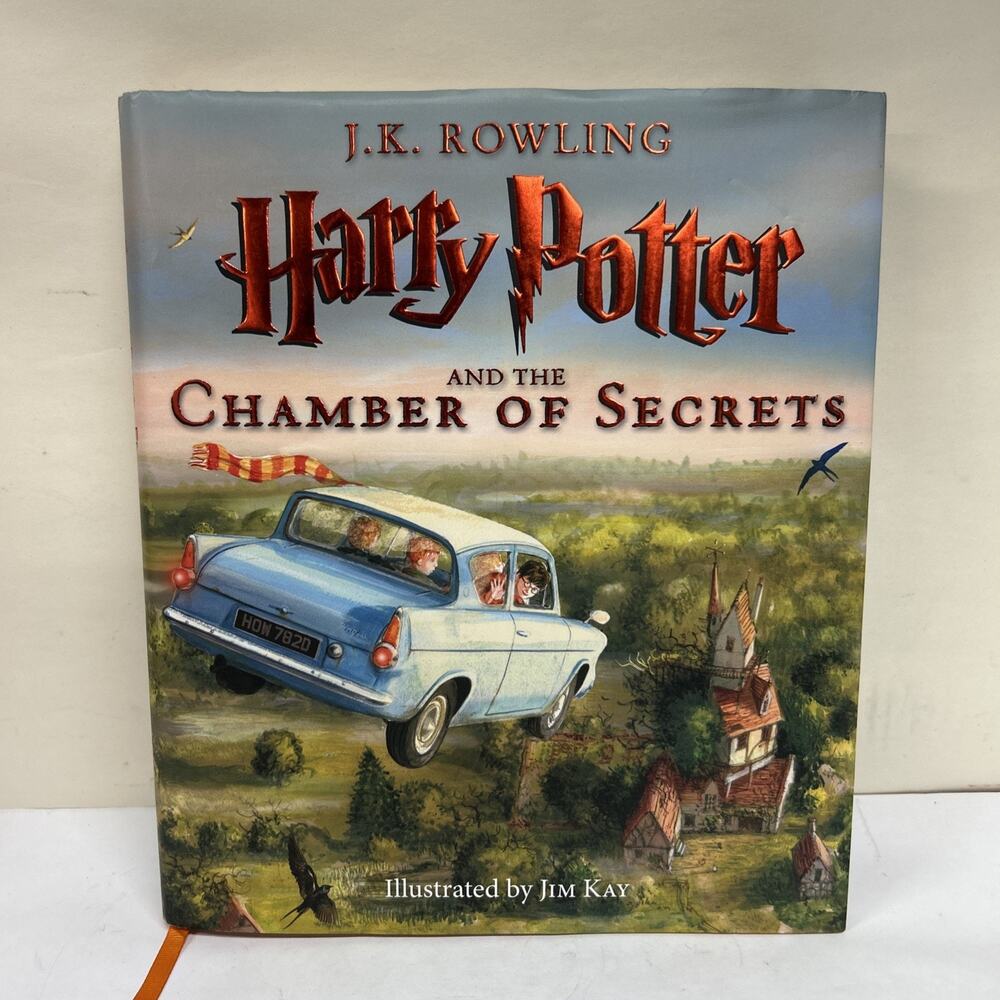 Harry Potter and the Chamber of Secrets Illustrated Edition Hardcover Book